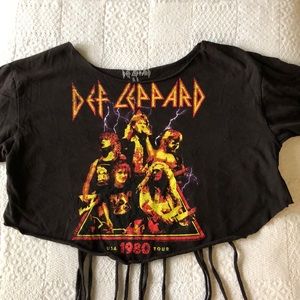 Def Leapard concert shirt